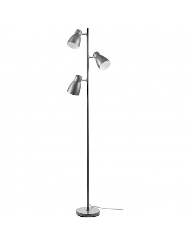 lampadaire à trois têtes rhye gris 26653GR