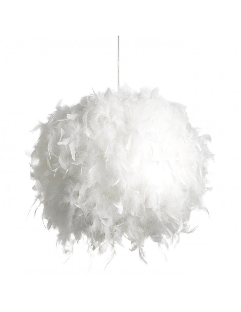 suspension plume javier blanc 26270BL