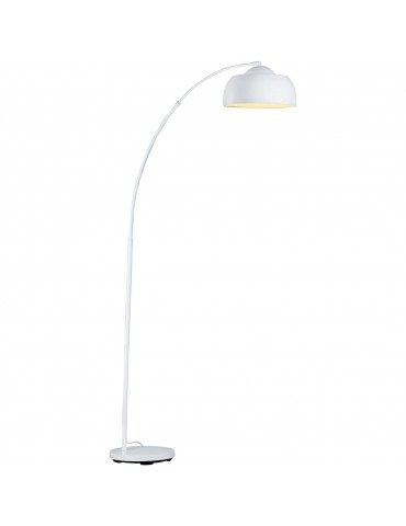 lampadaire arc metal liam blanc 26610BL