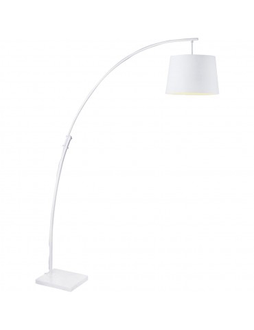 lampadaire arc patrizia blanc 26612BL