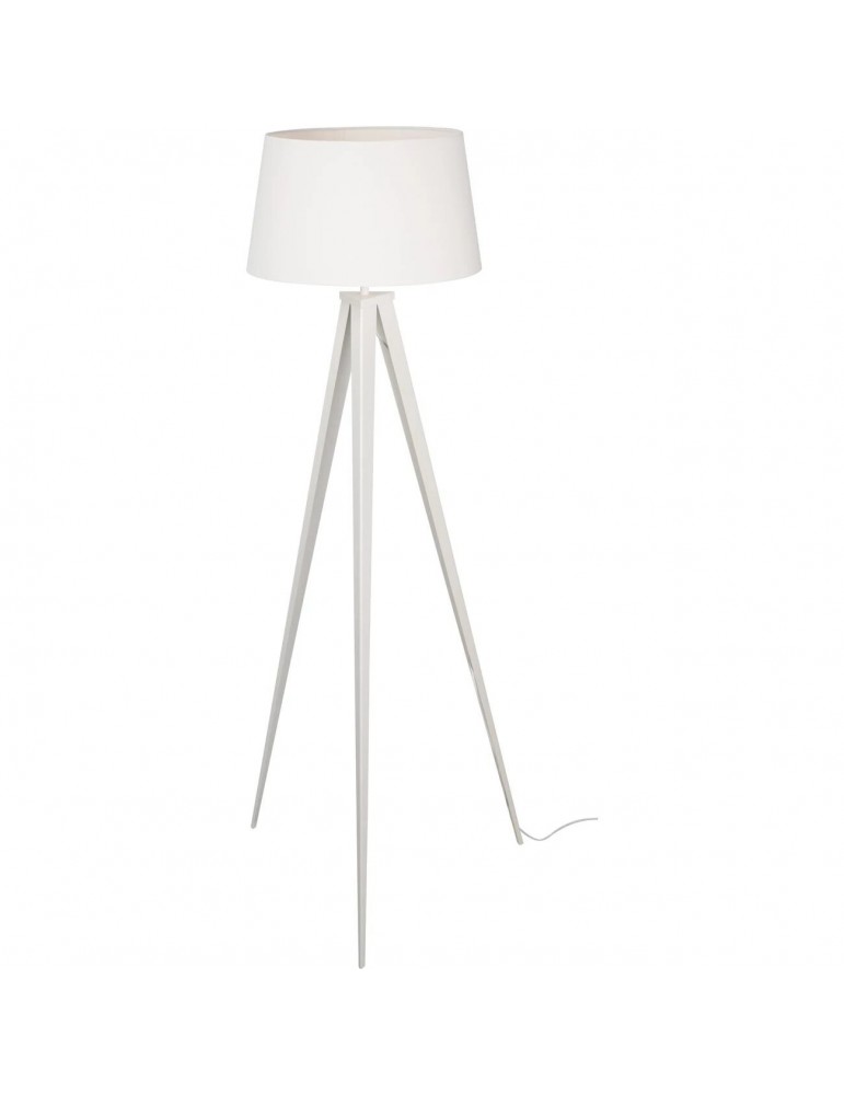 lampadaire trépied renée blanc 26508BL