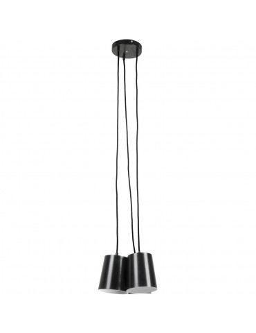 suspension moderne huron noir 26213NO