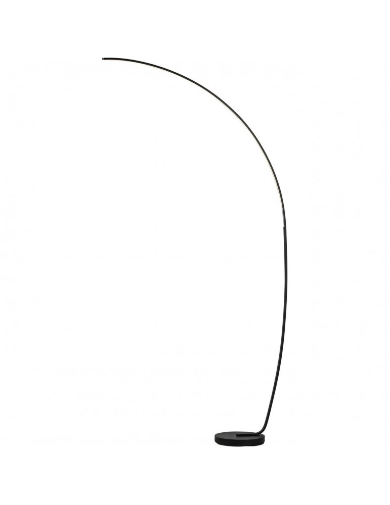 lampadaire en metal LED jaxta noir 26236NO