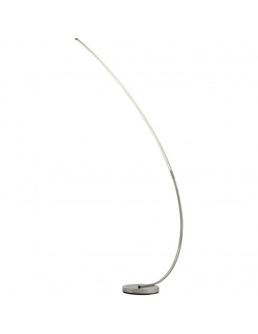 lampadaire en metal led takio aluminium 26237AL