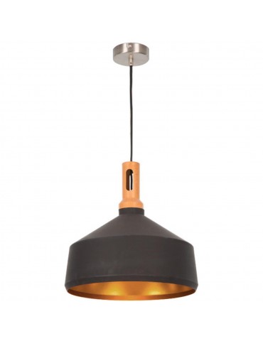 suspension stye industriel harris noir 26215NO