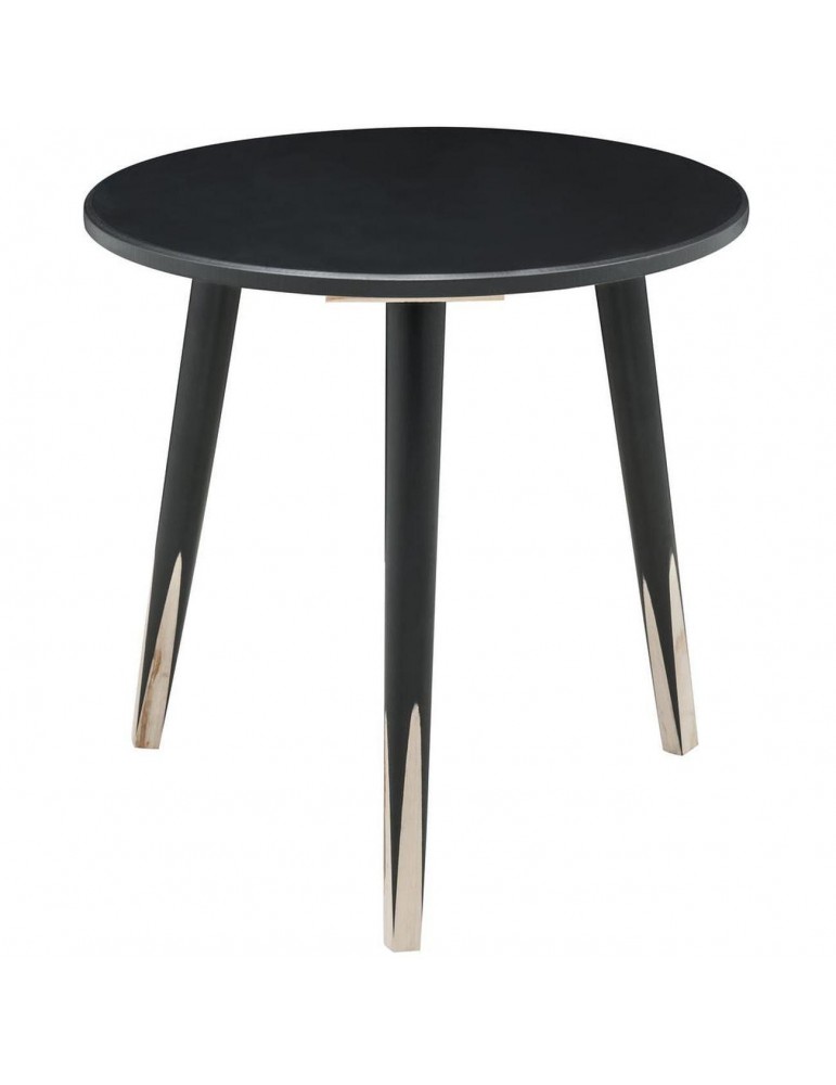 Table appoint scandinave grenadine noir 13500NO