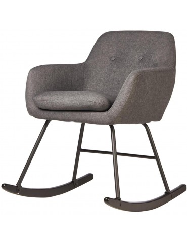 Rocking chair tendance glenn gris 61121GA