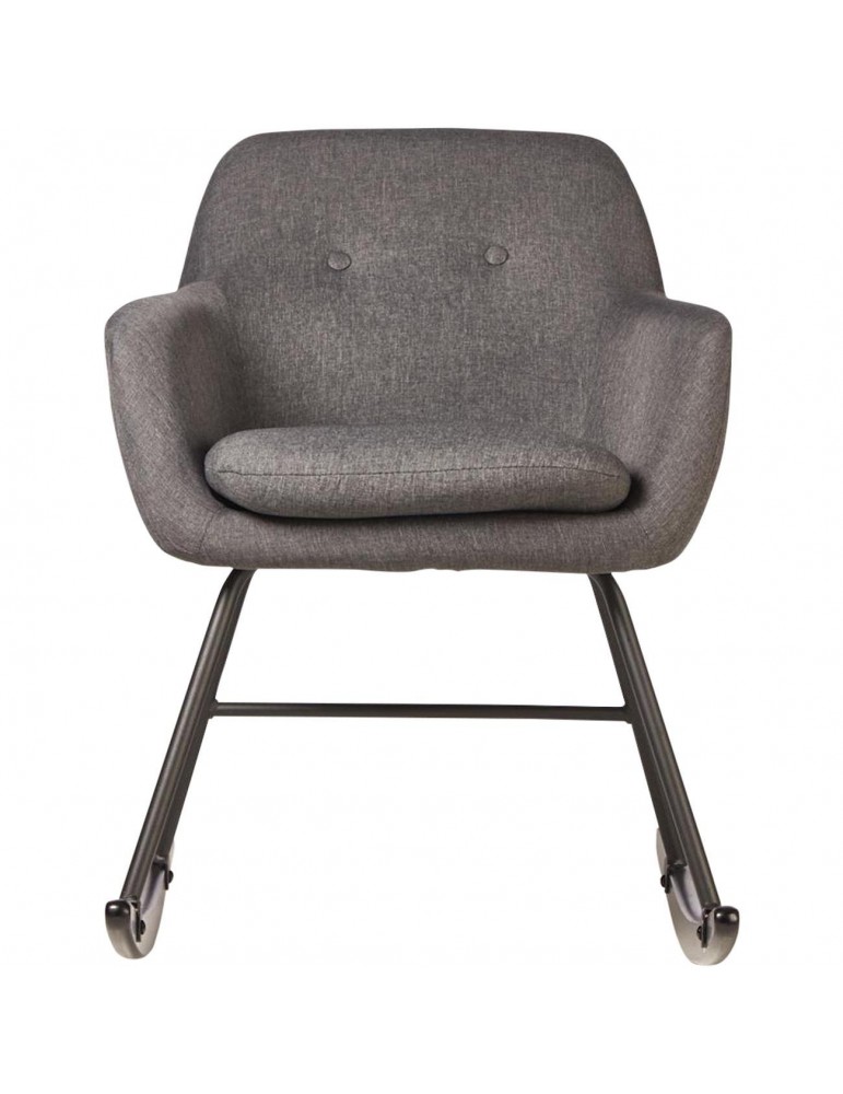 Rocking chair tendance glenn gris 61121GA