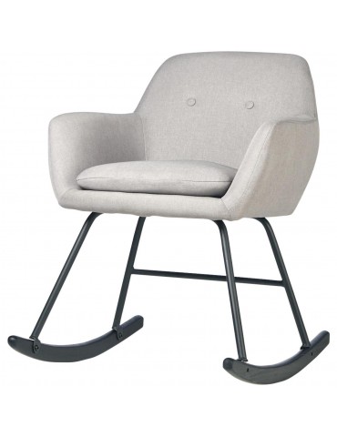 Rocking chair glenn gris 61121GR
