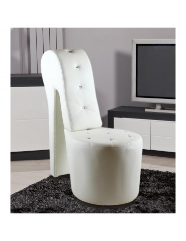 Fauteuil confort roscoe blanc 3691BL