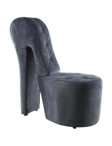 Fauteuil confort design jacy gris 3693GR