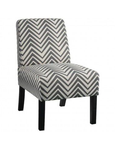 Fauteuil design skye gris 13820GR