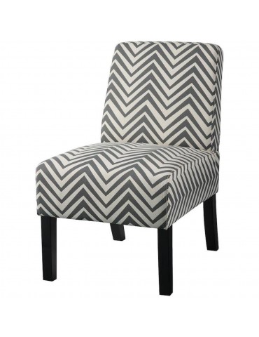 Fauteuil design skye gris 13820GR