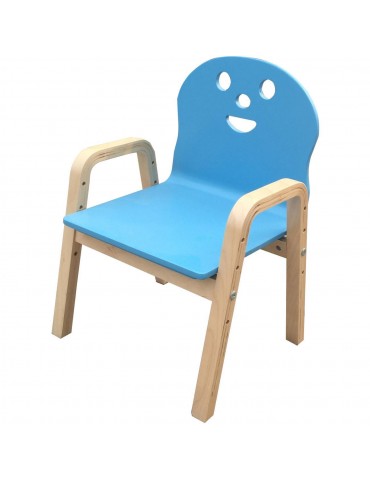 Set 2 chaises + table enfant lodi bleu 41305BU