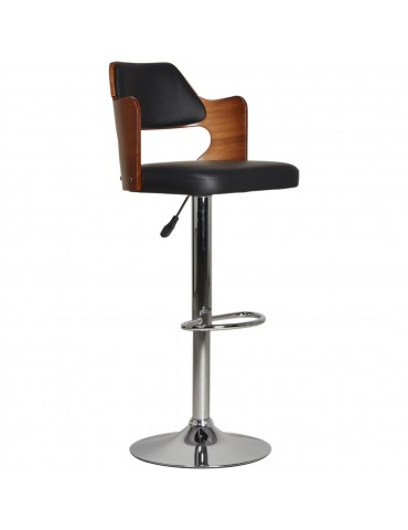 Tabouret de bar deauville noir 35300NO