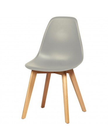 lot de 4 chaises scandinaves liana gris 16150GR