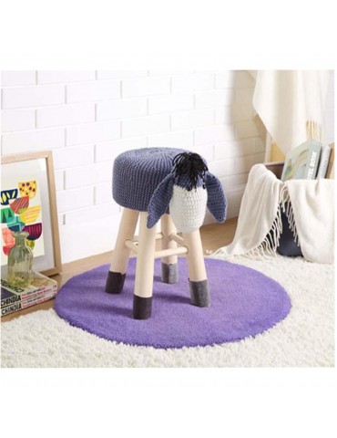 pouf enfant ane olla bleu 13616