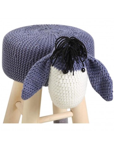 pouf enfant ane olla bleu 13616