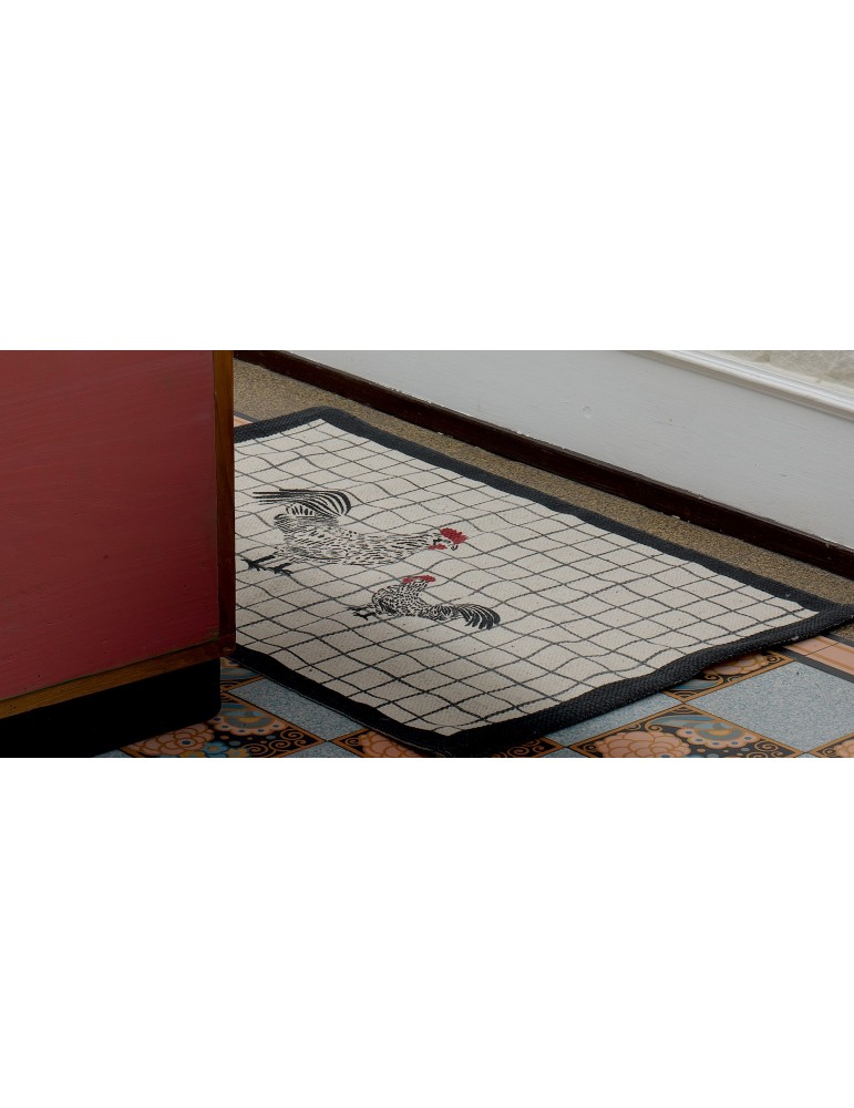 Tapis Chicken Gris 50 x 80 5630085000Les Ateliers du Linge Tapis Chicken Gris 50 x 80 5630085000Les Ateliers du Linge