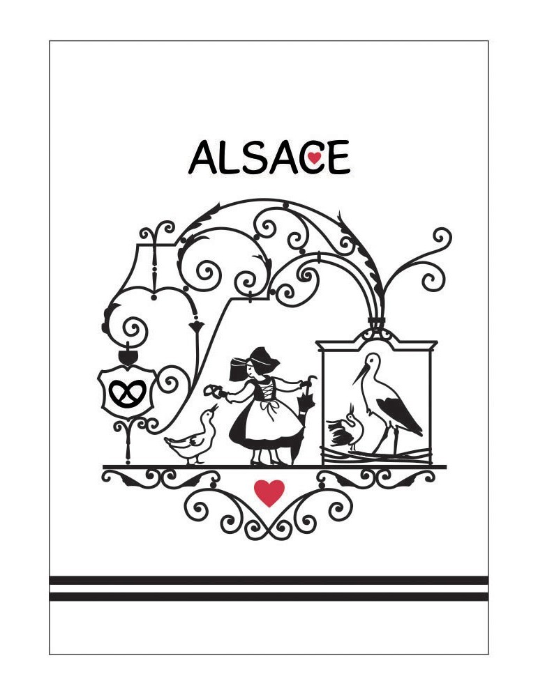 Torchon nid d'abeilles imprimé Wapp Blanc 50 x 70 8694090000Winkler Torchon nid d'abeilles imprimé Wapp Blanc 50 x 70 8694090000Winkler