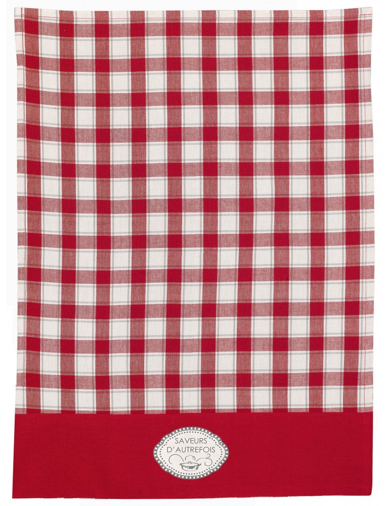 Torchon Saveurs d'autrefois Rouge 70 x 50 8531030000Winkler Torchon Saveurs d'autrefois Rouge 70 x 50 8531030000Winkler