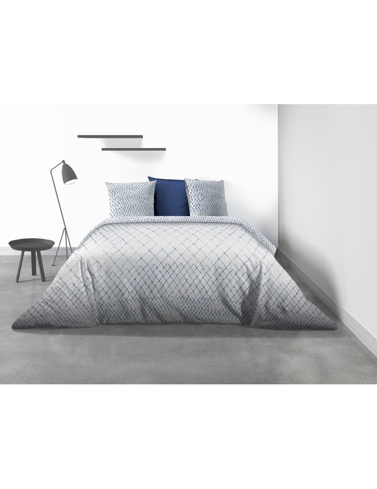 Parure de lit 2 personnes Taza avec housse de couette et taies d'oreiller Imprimé 260 x 240 7953000503Les Ateliers du Linge Parure de lit 2 personnes Taza avec housse de couette et taies d'oreiller Imprimé 260 x 240 7953000503Les Ateliers du Linge