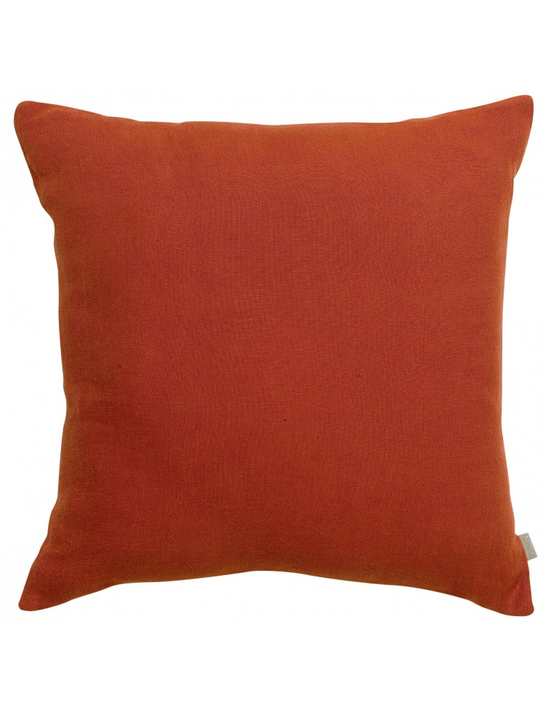 Coussin uni Zeff Rooibos 45 x 45 2363036000Vivaraise Coussin uni Zeff Rooibos 45 x 45 2363036000Vivaraise