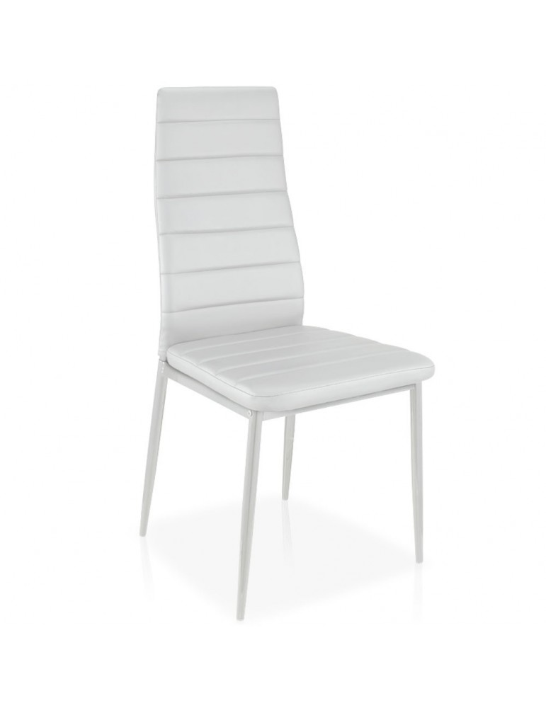 Lot de 8 chaises Stratus Blanc mlm112157lot8blanc