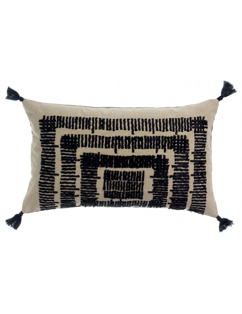 Coussin brodé Letty Ombre 30 x 50 2435078000Vivaraise Coussin brodé Letty Ombre 30 x 50 2435078000Vivaraise