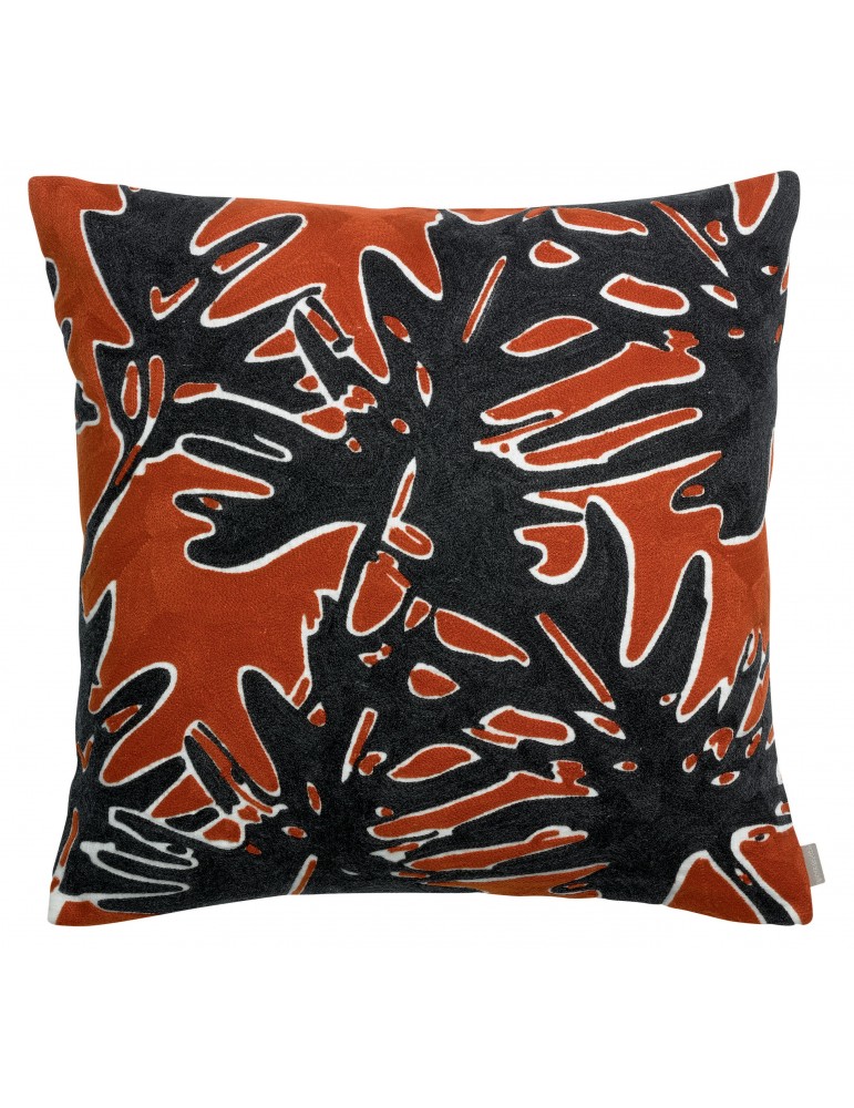 Coussin Coco brodé Rooibos 45 x 45 2626036000Vivaraise Coussin Coco brodé Rooibos 45 x 45 2626036000Vivaraise