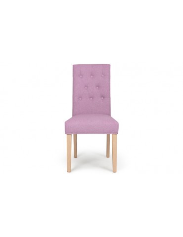 Lot de 2 chaises Costel Tissu Violet hy901rtissuviolet