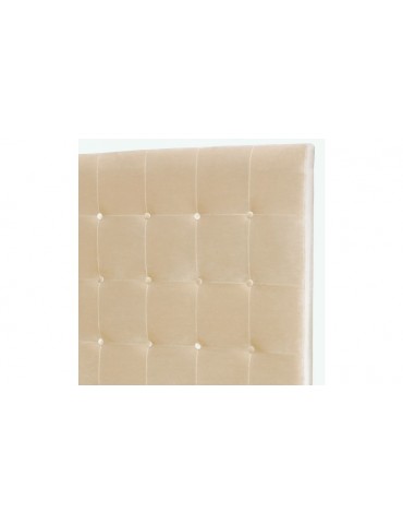 Tête de lit Luxor 180cm Velours Beige lf155h180vbeige