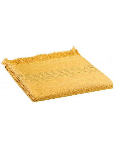 Serviette de toilette Cancun Curry 50 x 100 2361345000Vivaraise