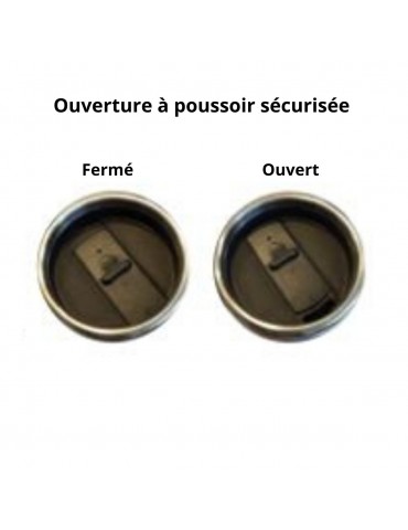 Mug isotherme en bamboo couple chat paris MUGBAM01A03Kiub