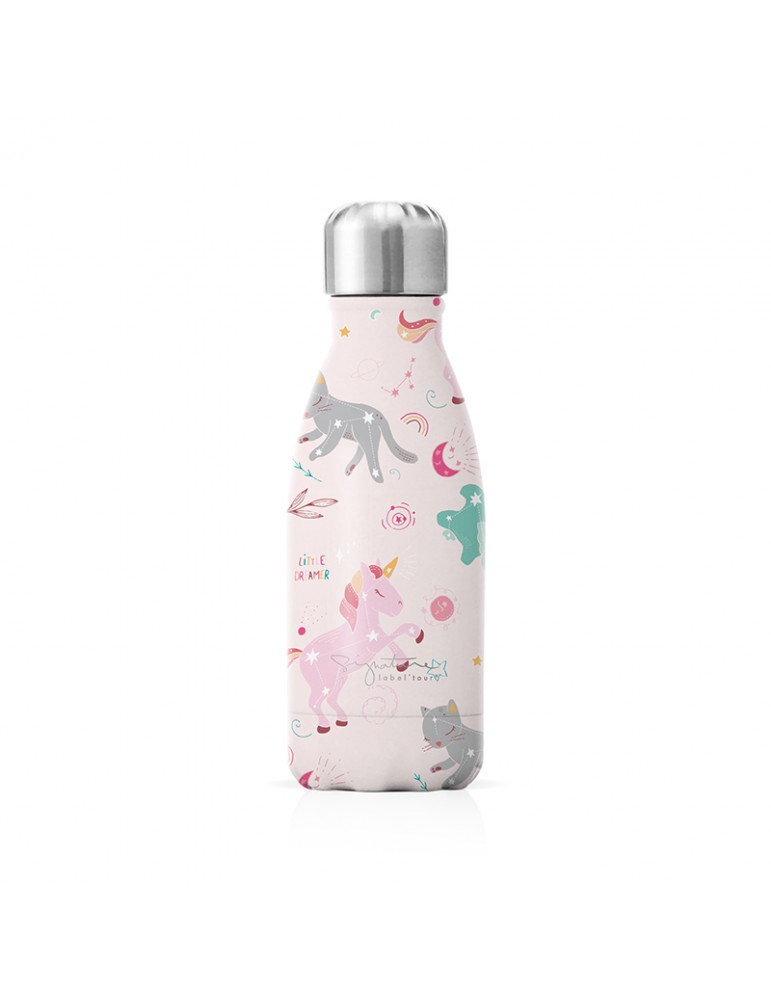 Bouteille isotherme inox enfant 260ml - Licorne LTBOTS48