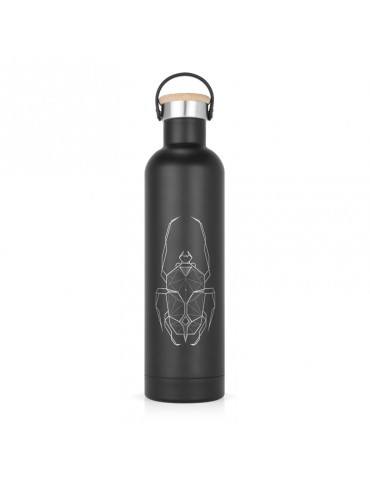 Bouteille isotherme neo retro inox 500ml - Scarabee LTBTL34Label'tour