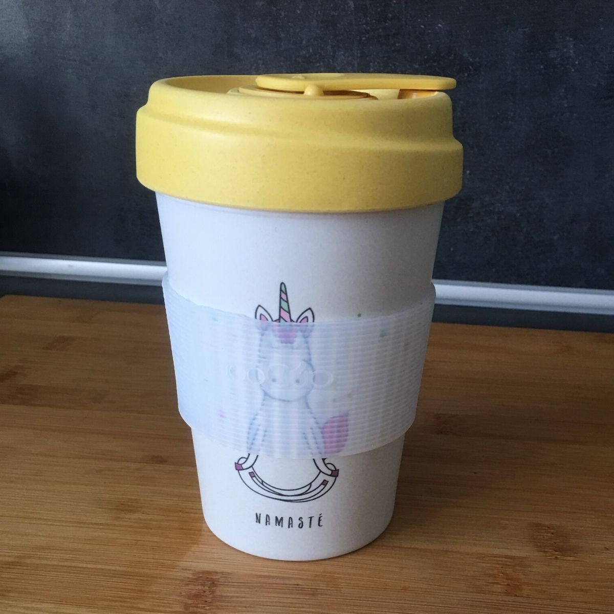 Mug de voyage chic mic licorne  400 ml Bamboo  Cup  CMBCP233