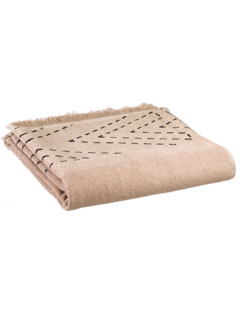 Drap de douche Julia Sésame 70 x 140 5079415000Vivaraise Drap de douche Julia Sésame 70 x 140 5079415000Vivaraise
