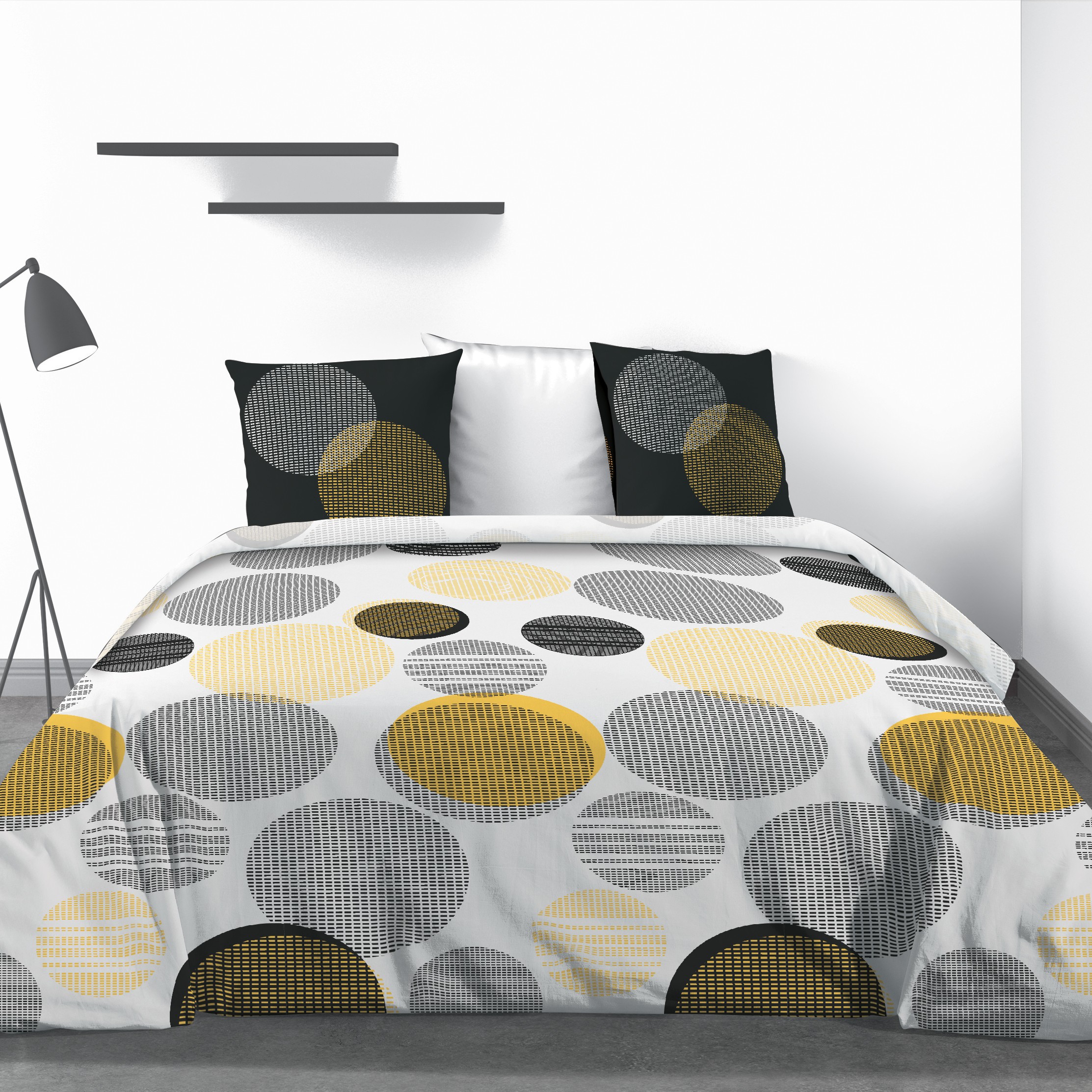 drap plat 2 personnes