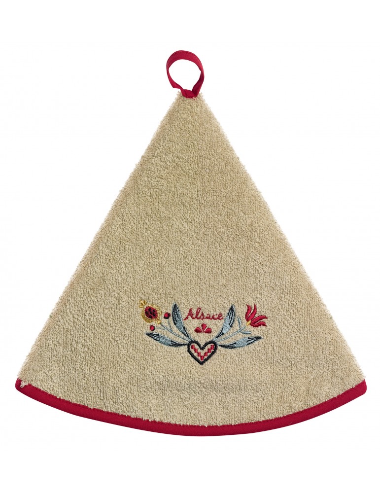 Essuie-mains rond Boem Beige Diamètre 60 3707080000Winkler Essuie-mains rond Boem Beige Diamètre 60 3707080000Winkler