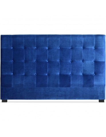 Tête de lit Luxor 180cm Velours Bleu lf155h180vblue