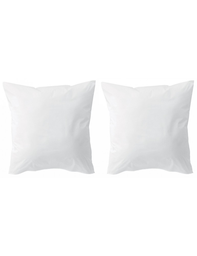 Lot de 2 protèges oreillers microfibre Blanc 65 x 65 5318013502Les Ateliers du Linge Lot de 2 protèges oreillers microfibre Blanc 65 x 65 5318013502Les Ateliers du Linge