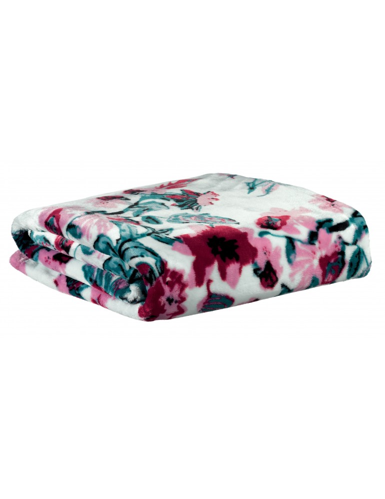 Plaid imprimé Mazako Imprimé 130 x 160 3973000000Les Ateliers du Linge Plaid imprimé Mazako Imprimé 130 x 160 3973000000Les Ateliers du Linge