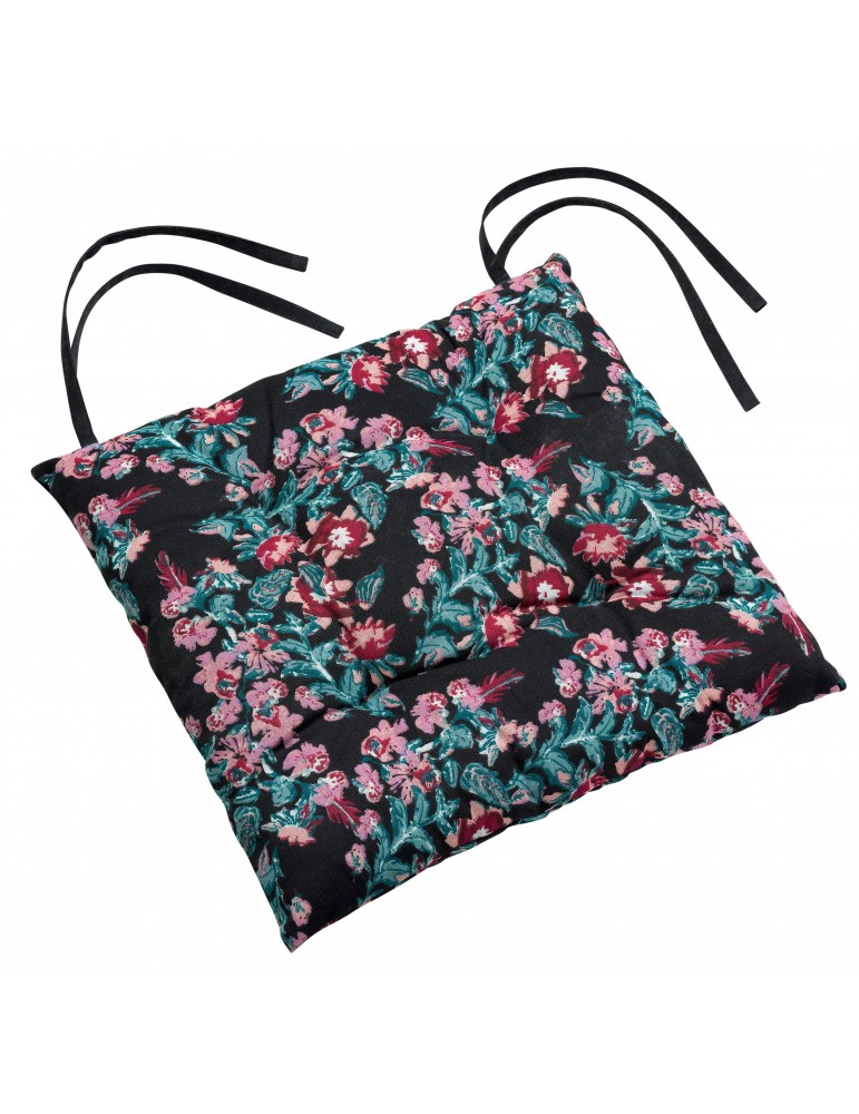 Galette de chaise Mazako Ombre 38 x 38 x 3 4883075000Les Ateliers du Linge Galette de chaise Mazako Ombre 38 x 38 x 3 4883075000Les Ateliers du Linge