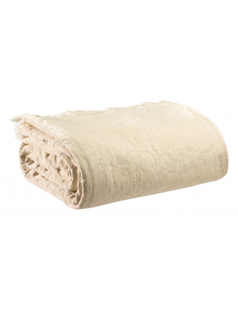Plaid Inès Crème 130 x 170 5111012000Vivaraise Plaid Inès Crème 130 x 170 5111012000Vivaraise