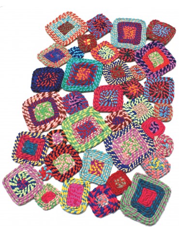 Tapis Gunray Multicolore 60 x 90 5373090000The Rug Republic