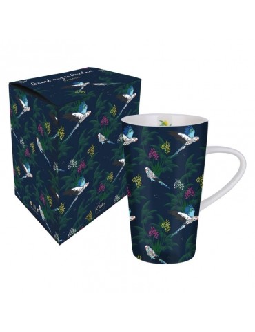 Grand mug 420ml avec sa boite cadeau Savane oiseau MUGGM19S03Kiub