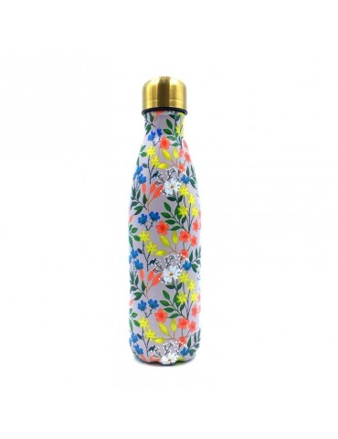 Bouteille isotherme 500ml Herbier rose BOUTH21U014Kiub