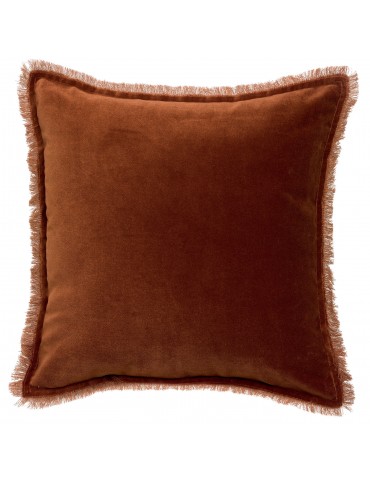 Coussin uni Fara Caramel 45 x 45 5015085000Vivaraise