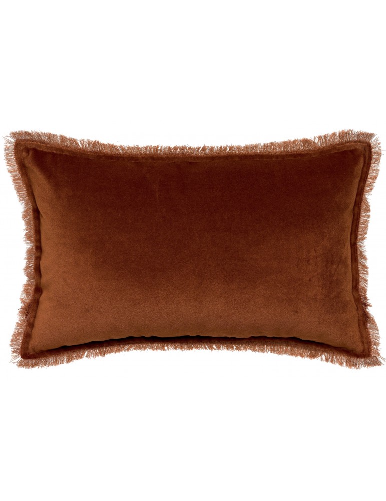 Coussin uni Fara Caramel 30 x 50 5019085000Vivaraise